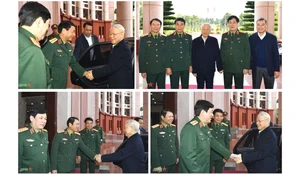 Vietnam Military Pledges Excellence Following General Secretary Nguyen Phu Trong's Example - image 6