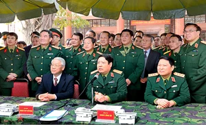 Vietnam Military Pledges Excellence Following General Secretary Nguyen Phu Trong's Example - image 2