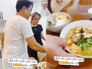 Sweet Celebrity Love: Nha Phuong Shares Delicious Meals Cooked by Caring Husband Truong Giang - image 4