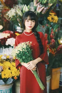 Elegant and Easy Ao Dai Hairstyles for Women Over 30 This Festive Season - image 1