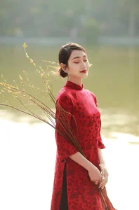 Elegant and Easy Ao Dai Hairstyles for Women Over 30 This Festive Season - image 2