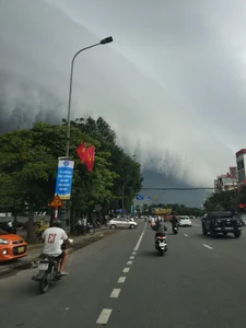 Massive Tsunami Clouds Roll Over Vinh City Signalling Big Storm - image 4