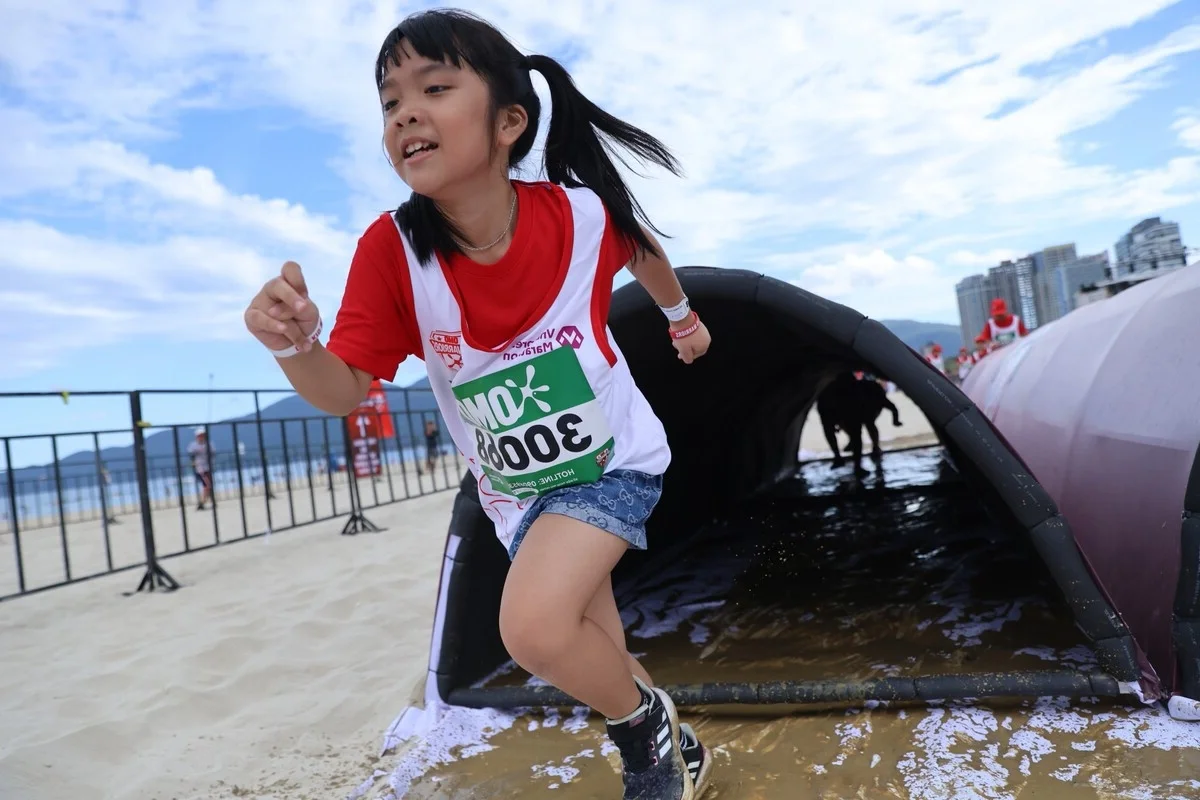 Inspiring Moments: 1,000 Children Participate in Beach Run in Da Nang