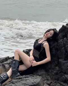 Popular Teacher Streamer Breaks Stereotypes with Stunning Beachside Bikini Photos - image 9