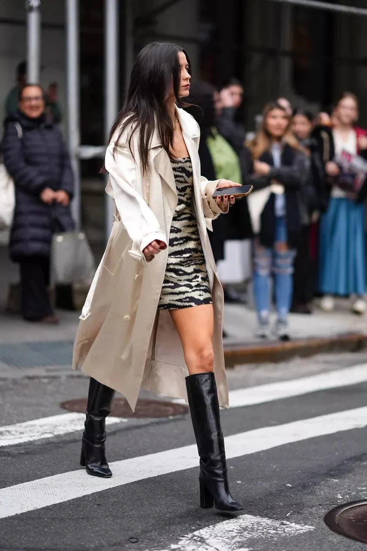 Autumn Fashion Guide: How to Style Dresses with Boots for a Chic Look