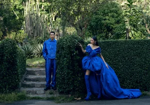Vibrant Spring Fashion: Designers Vũ Ngọc and Son Unveil Colorful Collection with Hữu Long and Tú Anh - image 6
