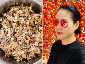 Than Thuy Ha Funny Spring Roll Fail vs Her Delicious Home Cooked Meals - image 13