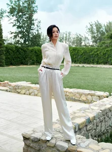 Shu Qi Inspires Early Autumn Wardrobe with Sophisticated and Elegant Fashion - image 4