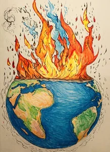 150+ Creative and Meaningful Green Earth Drawing Ideas for Inspiration - image 23