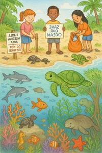 150+ Creative and Meaningful Green Earth Drawing Ideas for Inspiration - image 56