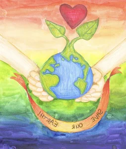150+ Creative and Meaningful Green Earth Drawing Ideas for Inspiration - image 45