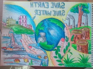 150+ Creative and Meaningful Green Earth Drawing Ideas for Inspiration - image 37