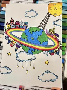 150+ Creative and Meaningful Green Earth Drawing Ideas for Inspiration - image 10