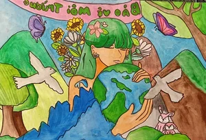 150+ Creative and Meaningful Green Earth Drawing Ideas for Inspiration - image 20