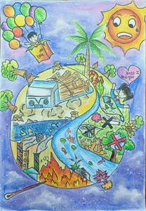 150+ Creative and Meaningful Green Earth Drawing Ideas for Inspiration - image 54