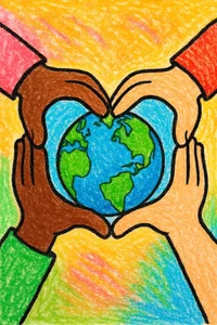 150+ Creative and Meaningful Green Earth Drawing Ideas for Inspiration - image 47