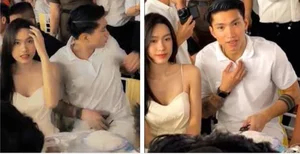 Doan Van Hau and Doan Hai My's Wedding Guest Fashion Trends - image 7