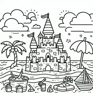 Magical Castle Coloring Pages: 188+ Enchanting Designs for Kids - image 7