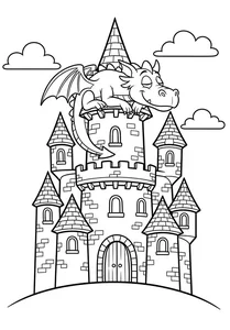 Magical Castle Coloring Pages: 188+ Enchanting Designs for Kids - image 8