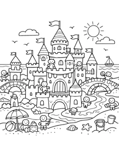Magical Castle Coloring Pages: 188+ Enchanting Designs for Kids - image 18
