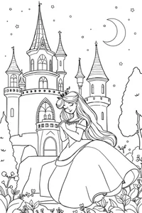 Magical Castle Coloring Pages: 188+ Enchanting Designs for Kids - image 33