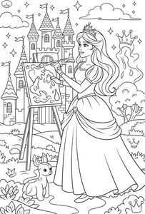 Magical Castle Coloring Pages: 188+ Enchanting Designs for Kids - image 1