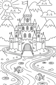 Magical Castle Coloring Pages: 188+ Enchanting Designs for Kids - image 5