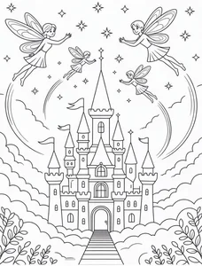 Magical Castle Coloring Pages: 188+ Enchanting Designs for Kids - image 19