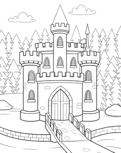 Magical Castle Coloring Pages: 188+ Enchanting Designs for Kids - image 26