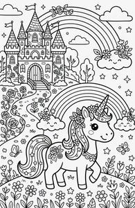 Magical Castle Coloring Pages: 188+ Enchanting Designs for Kids - image 25