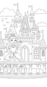 Magical Castle Coloring Pages: 188+ Enchanting Designs for Kids - image 9