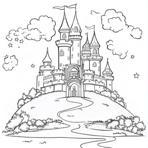 Magical Castle Coloring Pages: 188+ Enchanting Designs for Kids - image 30
