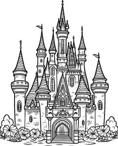 Magical Castle Coloring Pages: 188+ Enchanting Designs for Kids - image 22