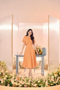 Summer Fashion Trends: Embracing the Vibrant Peach Fuzz and Orange Palette - image 1