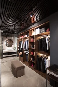 Modern Combined Apartment Design: Innovative Hidden Door Solutions for Spacious Living - image 8