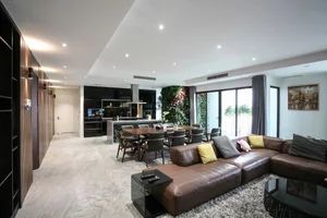 Modern Combined Apartment Design: Innovative Hidden Door Solutions for Spacious Living - image 1