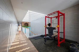 Modern 88-Square-Meter Tube House Designed with Creative Play Spaces for Children - image 8