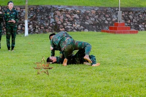 Sao Nhap Ngu 2024 Episode 5: Thuy Tien and Mie Shine Amidst Tough Military Challenges - image 6