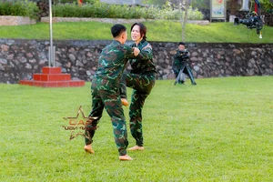 Sao Nhap Ngu 2024 Episode 5: Thuy Tien and Mie Shine Amidst Tough Military Challenges - image 9