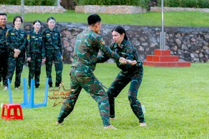 Sao Nhap Ngu 2024 Episode 5: Thuy Tien and Mie Shine Amidst Tough Military Challenges - image 7