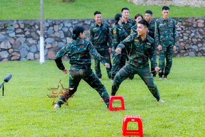 Sao Nhap Ngu 2024 Episode 5: Thuy Tien and Mie Shine Amidst Tough Military Challenges - image 10