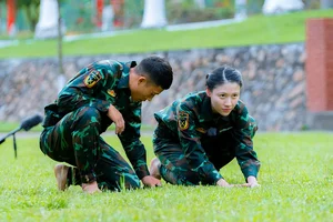 Sao Nhap Ngu 2024 Episode 5: Thuy Tien and Mie Shine Amidst Tough Military Challenges - image 4