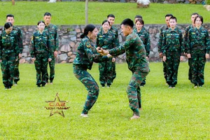 Sao Nhap Ngu 2024 Episode 5: Thuy Tien and Mie Shine Amidst Tough Military Challenges - image 3