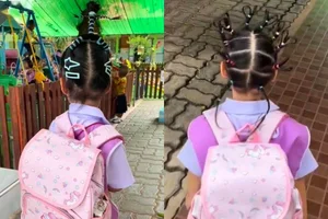 Creative and Hilarious School Hairstyles by a Resourceful Mom - image 3