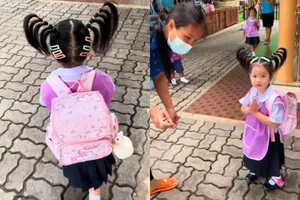 Creative and Hilarious School Hairstyles by a Resourceful Mom - image 4