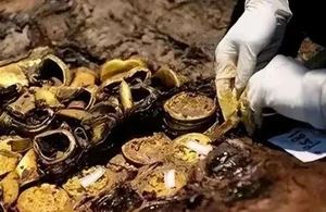 Cliffside Weeding Leads to Accidental Discovery of Ancient Gold Treasure - image 1