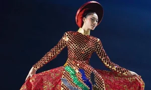 Thuy Quynh Shines with the Best National Costume at Miss Universe Vietnam 2024 - image 3