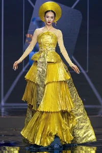 Thuy Quynh Shines with the Best National Costume at Miss Universe Vietnam 2024 - image 2