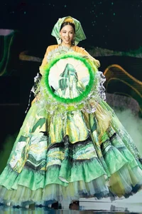 Thuy Quynh Shines with the Best National Costume at Miss Universe Vietnam 2024 - image 1
