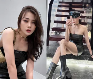 Phuong Oanh And Shark Binh Turn Heads With Stylish US Vacation Outfits - image 10